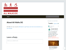 Tablet Screenshot of allwalksdc.org